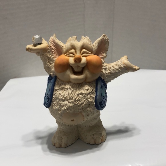 Wodema Accents Rare World Of Krystonia Trumph Troll Figurine